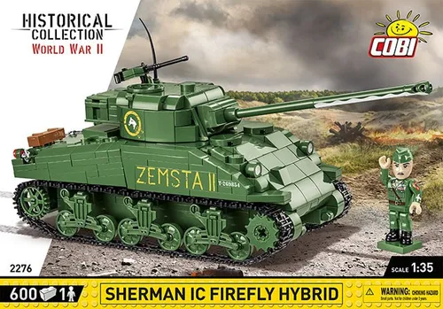 Конструктор COBI Sherman IC Firefly Hybrid