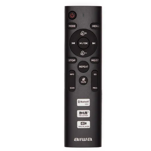 Radiomagnetofon Aiwa Boombox BBTC-660DAB/RD Bluetooth DAB+ Czerwony