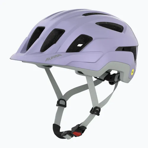 Kask rowerowy Alpina Paranus MIPS lilac/grey matt
