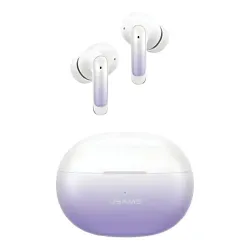 Słuchawki bezprzewodowe USAMS US-XD19 X-DON TWS Doknałowe Bluetooth 5.3 Fioletowy gradient