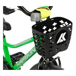 Rower dziecięcy KARBON Jazz 18 cali dla chłopca Zielony