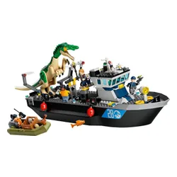 Конструктор Lego Jurassic World Барионикс и побег на лодке (76942)