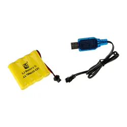 Czołg Zdalnie Sterowany na Pilota RC 2.4 Ghz Dźwięki LED Obrotowa Wieżyczka