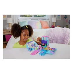 Mattel Zestaw podróżny Van Polly Pocket