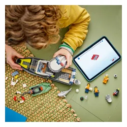 LEGO Klocki City 60456 Pościg łodzią policyjną