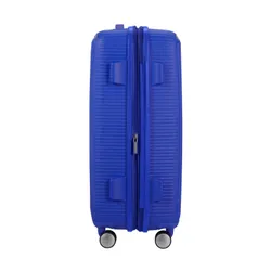 Средний чемодан Soundbox American Tourister-cobalt blue