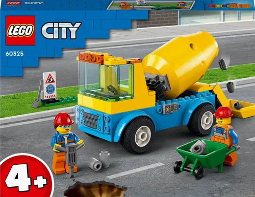 LEGO 60325 City Ciężarówka z betoniarką