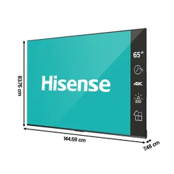 Monitor HISENSE 65DP30FE 65" 3840x2160px