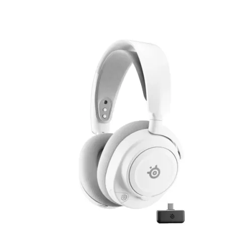 Słuchawki bezprzewodowe z mikrofonem SteelSeries Arctis Nova 7P Wireless Gen 2 Nauszne Biały