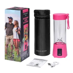 Blender personalny GÖTZE & JENSEN PB940P Różowy Bezprzewodowy + pokrowiec