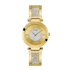 Золотые часы Guess Aurora W1288L2