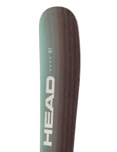Narty allmountain damskie HEAD KORE 91 W + wiązania TYROLIA ATTACK 12 z GRIP WALK - Długość (cm) - 170