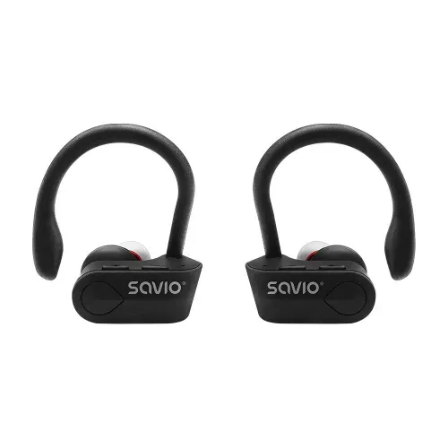 Słuchawki bezprzewodowe Savio TWS-03 Dokanałowe Bluetooth 5.0 Czarny