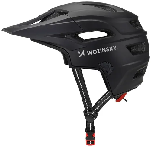 Kask rowerowy WOZINSKY HT-009C Czarny Full Face MTB  (rozmiar L)