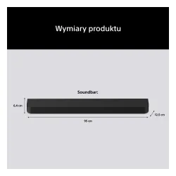 Soundbar Sony BRAVIA Theatre Bar 7 HTA7100.CEL 5.0.2 405W Wi-Fi Bluetooth AirPlay Dolby Atmos DTS:X