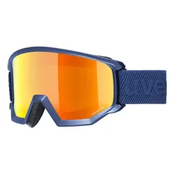 Gogle Uvex Athletic CV Navy Mat SL Orange Green S2 (4030)