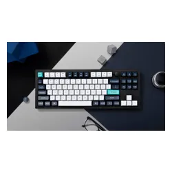 Klawiatura KEYCHRON Q3 Max Wireless Switch Gateron Jupiter Red Czarno-biało-niebieski