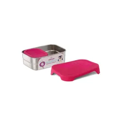 Pojemnik na jedzenie Affenzahn Lunchbox Stainless Steel - owl