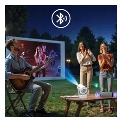 Projektor ZENWIRE K400 HD (1024 x 600), 260 ANSI lumen, WiFi, Bluetooth