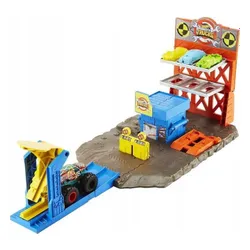 Hot Wheels Tor samochodowy Demolka na stacji (HFB12)