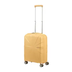 Walizka mała poszerzana American Tourister StarVibe - metallic banana