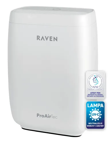 Oczyszczacz powietrza Raven EOP004UV-C Jonizacja Lampa UV-C