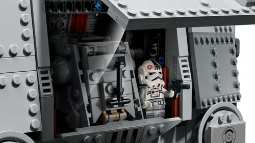 LEGO Star Wars 75454 Mandalorian AT-AT Resztek Imperium, zestaw klocków 10+