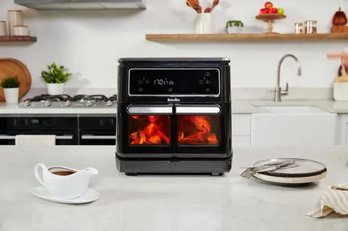 Air Fryer Frytkownica beztłuszczowa BREVILLE VDF130X 11l z podwójnym koszem