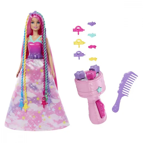 Mattel Lalka Barbie Dreamtopia Księżniczka Zakręcone pasemka