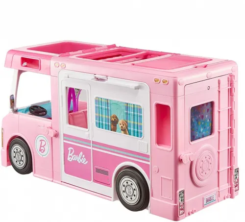 Barbie 3'ü 1 arada karavan