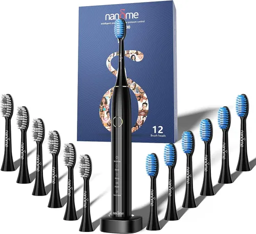 Szczoteczka soniczna NANDME N8000W12 Czarny