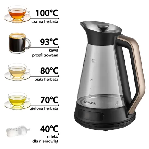 Czajnik SENCOR SWK 1595BK