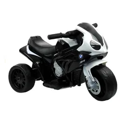 Motorek Na Akumulator Dla Dzieci 1-3 Lata Trójkołowy Bmw S1000Rr LED Skóra