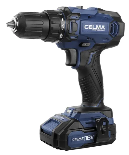 Wiertarko-wkrętarka CELMA PROFESSIONAL WAK-Li 18OBS 18V 2x2Ah 50Nm
