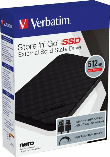 Dysk VERBATIM Store n Go 512GB SSD