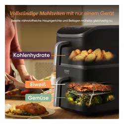 Frytkownica COSORI Turbo Tower Pro 10.8l DualBlaze CAF-DC112-ADE