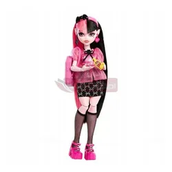 LALKA MONSTER HIGH DRACULAURA DAY OUT lalka +akcesoria HKY71