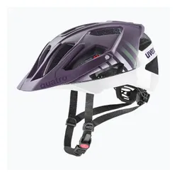 Kask rowerowy UVEX Quatro CC plum/white matt