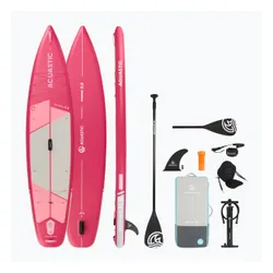 Deska SUP AQUASTIC Touring 11'6" różowy