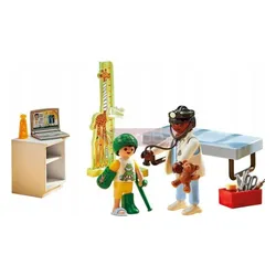 PLAYMOBIL ACTION HEROES 71619 PEDIATRA Z MISIEM zestaw dla dzieci +4 lata