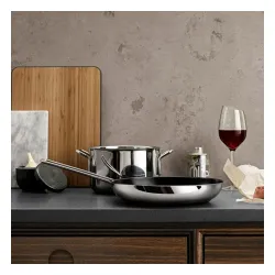 EVA TRIO Stainless Steel 20 cm - patelnia nieprzywierająca