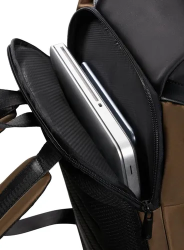 Рюкзак городской Samsonite Relyon Backpack 15,6" с клапаном - коричневый