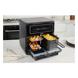 Air Fryer Frytkownica beztłuszczowa BREVILLE VDF130X 11l z podwójnym koszem