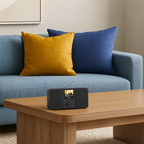 Radioodbiornik Hama DIR10 Radio FM, DAB, Internetowe Wi-Fi Bluetooth Czarny
