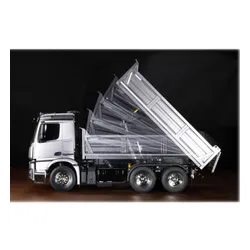 Zdalnie sterowany samochód COIL ciężarówka wywrotka Mercedes na pilota metalowa