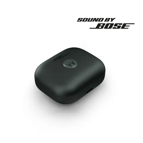 Słuchawki bezprzewodowe Motorola Moto Buds+ sound by BOSE Dokanałowe Bluetooth Grafitowy