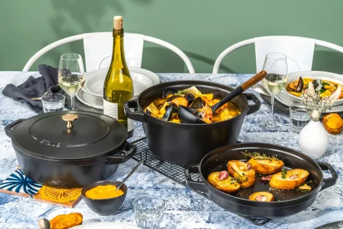 Zestaw garnków Staub 40508-386-0 Indukcja Żeliwo 4 elementy