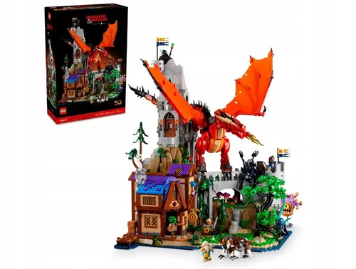 Конструктор LEGO Ideas 21348 Dungeons Dragons: Сказка о Красном Драконе