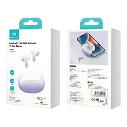 Słuchawki bezprzewodowe USAMS US-XD19 X-DON TWS Doknałowe Bluetooth 5.3 Biały