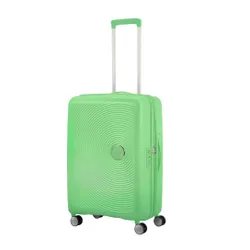 Средний чемодан American Tourister Soundbox-spring green